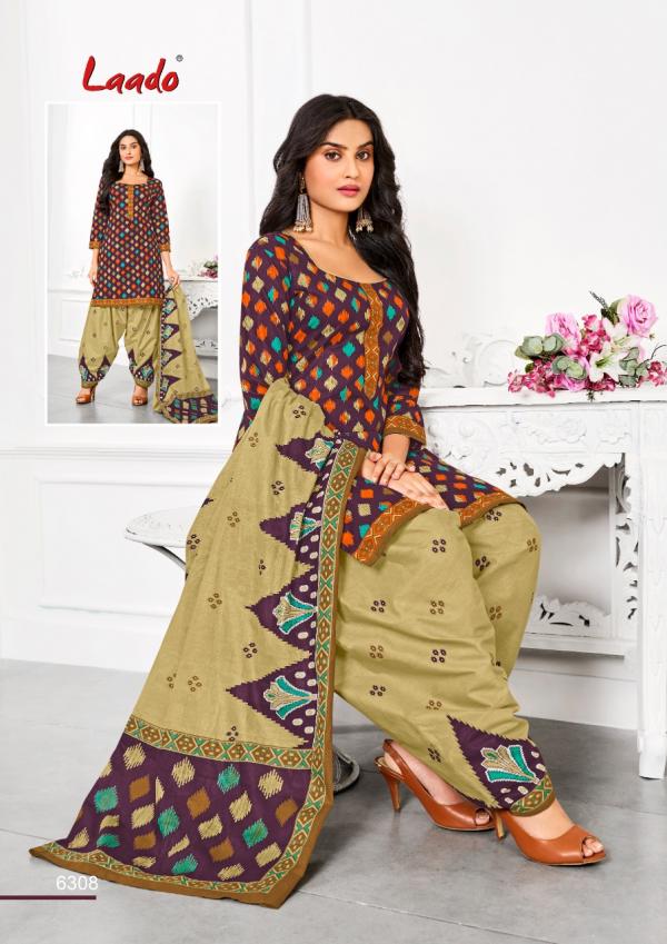 Laado Vol-63 Cotton Designer Exclusive Dress Material